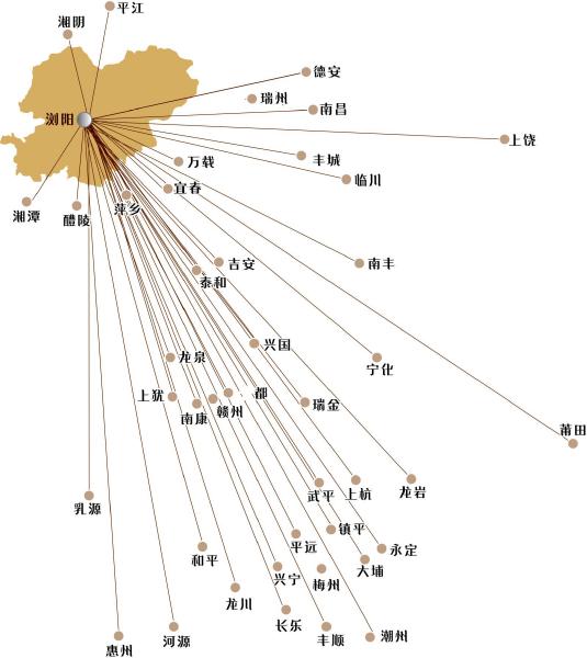 浏阳人是由哪迁来的,浏阳人在哪里多