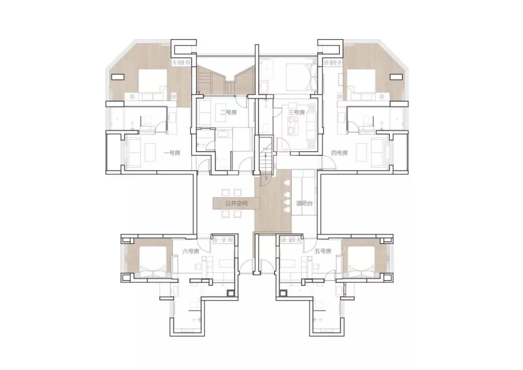 居民楼旧房改造成民宿风格,爆改旧楼成民宿