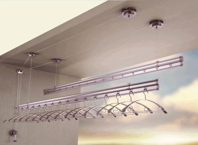 恋晴晾衣架家用阳台智能自动升降,恋晴智能晾衣架