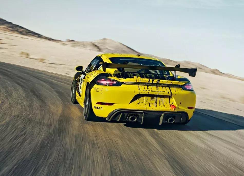 保时捷718cayman赛车,保时捷718boxster