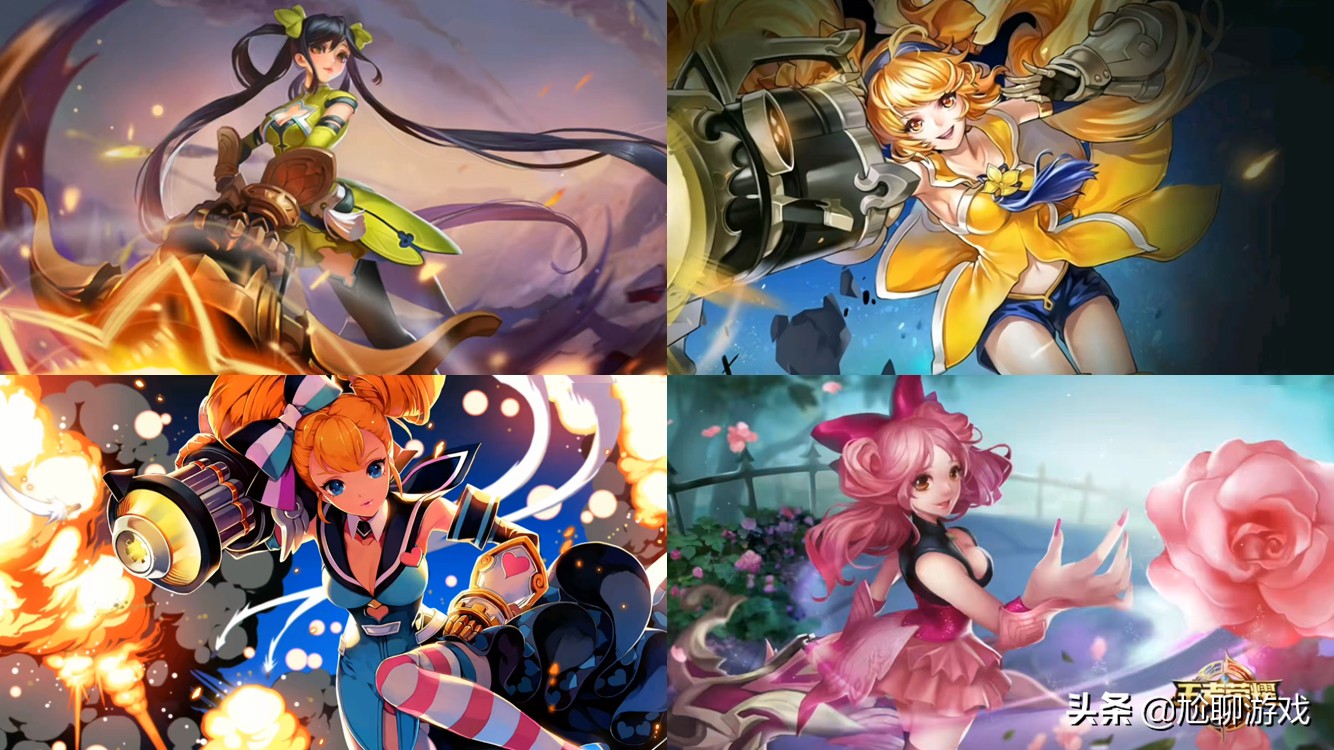 王者荣耀89款老版英雄海报汇总：回顾最原始的“玉女”与“糙汉”