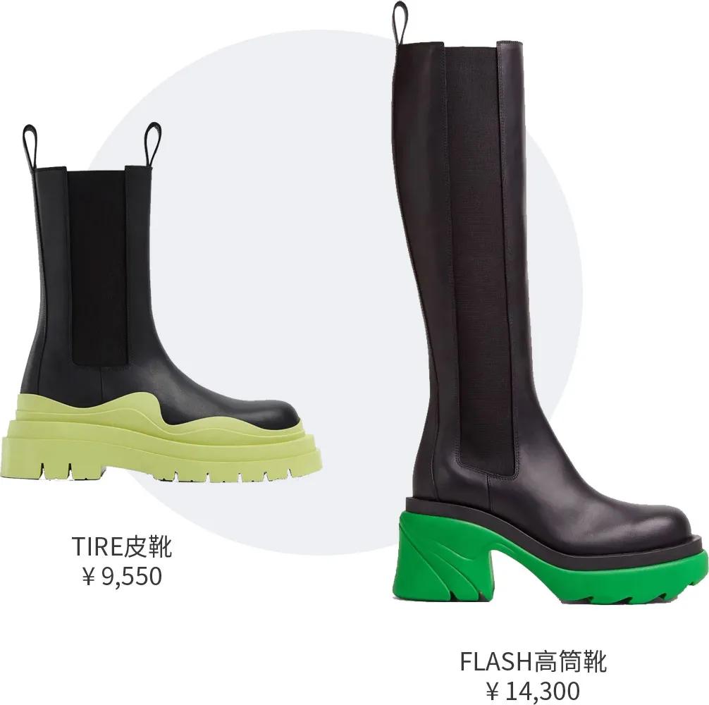 bv靴新款黄色,bv神靴