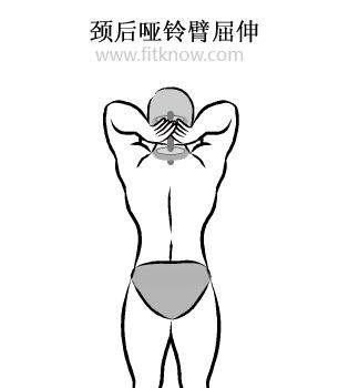 哑铃锻炼胸肌的最佳动作图解,哑铃锻炼手臂图解