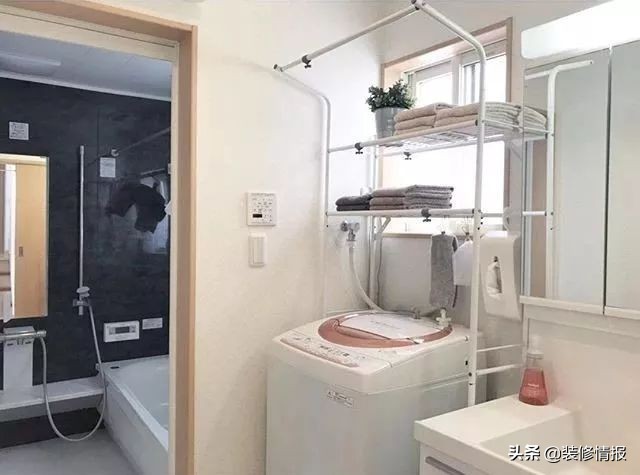 日本洗衣间收纳方法,日本全职主妇收纳技巧