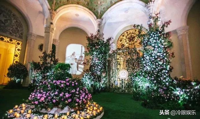 婚礼出名的明星,婚礼最奢华的明星
