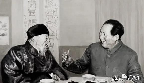 齐白石重上陶然亭望西山,齐白石尽日空蒙雾未收