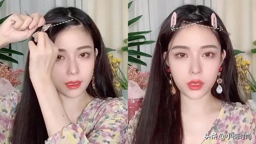 夹板刘海太软扁塌如何蓬松,刘海卷发发型怎么编好看