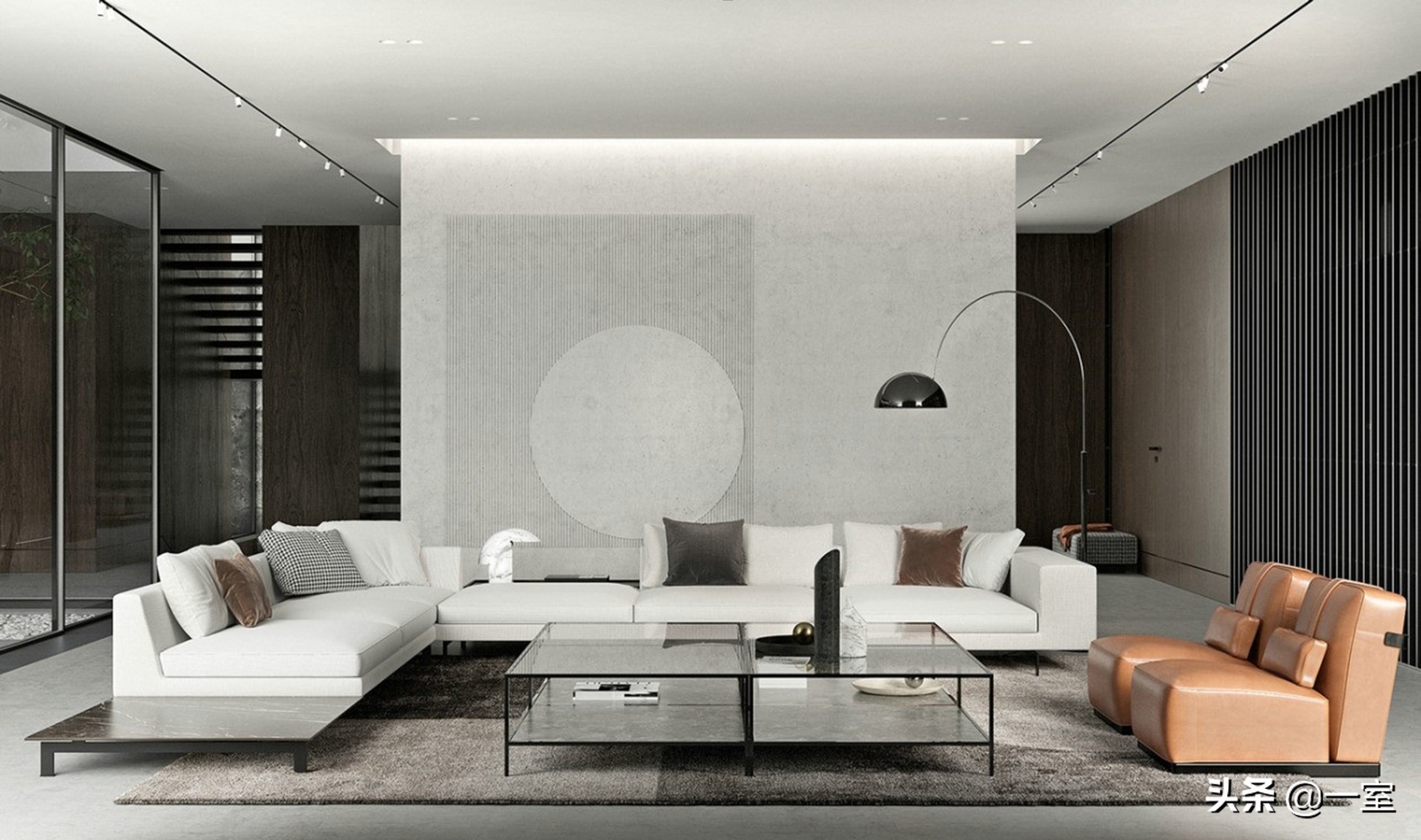 3.3米背景墙设计,客厅背景墙设计简约款