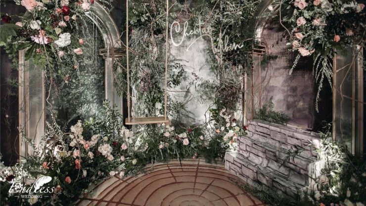 DODOWED婚礼案例推荐系列之谨纪婚礼花园主题策划案例