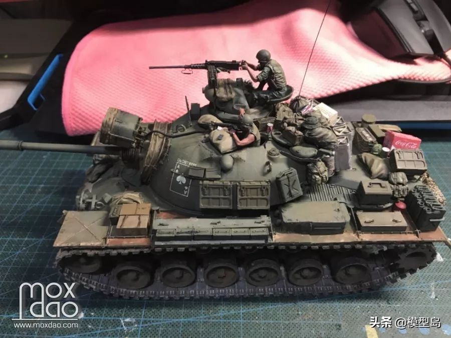 t34-85中型坦克模型,现代1:35主战坦克模型