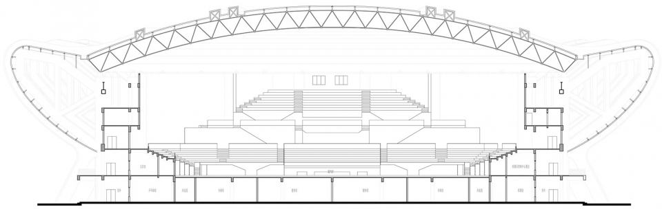 映山独玉苍，滨水双杜鹃--浙江苍南体育中心
