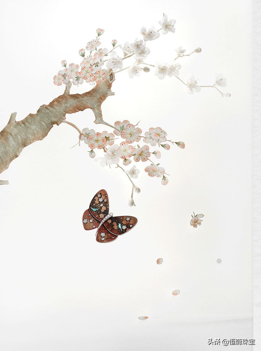 梵克雅宝蝴蝶胸针,梵克雅宝的历史著名胸针设计