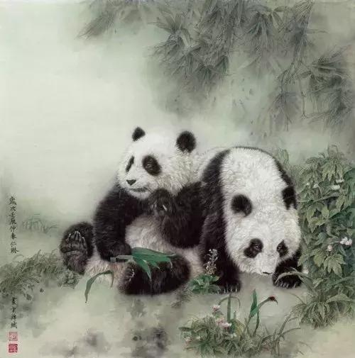 画100种可爱小萌物熊猫,怎么画熊猫简单又可爱