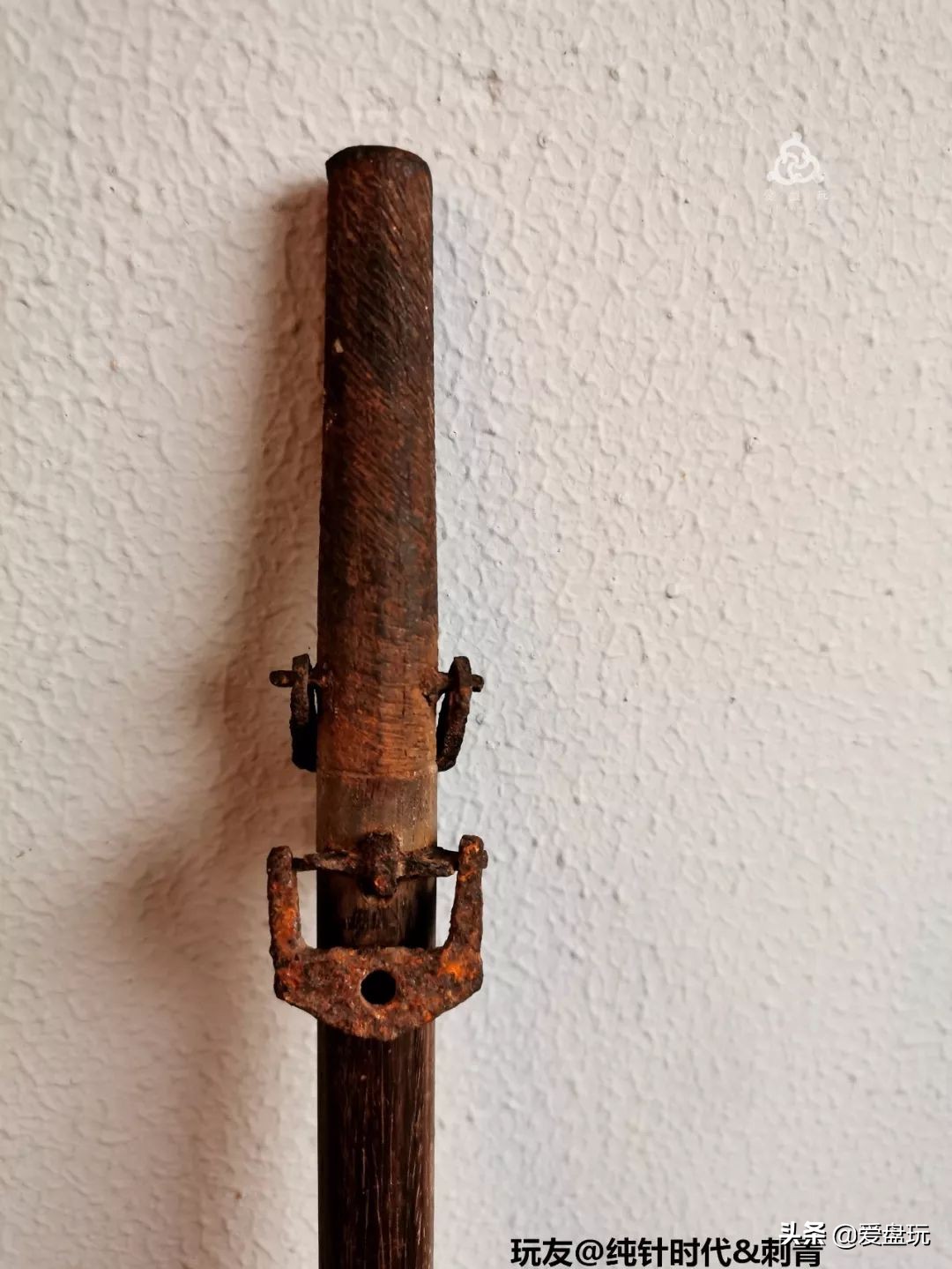 10块钱的手把件,极品老秤杆