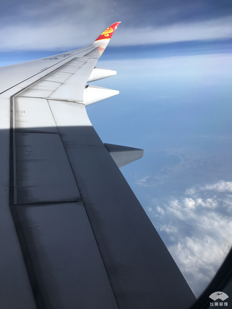 可能再难坐到的港航350！香港飞上海，几乎全程贴着海岸线飞行