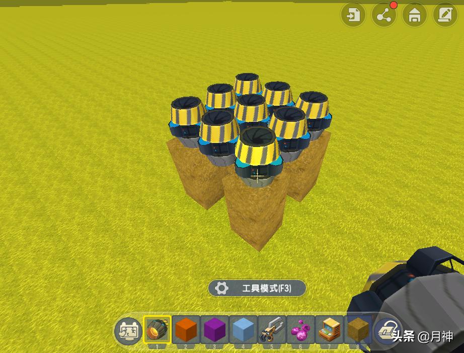 迷你世界土星5号运载火箭,迷你世界中国航天火箭可分离