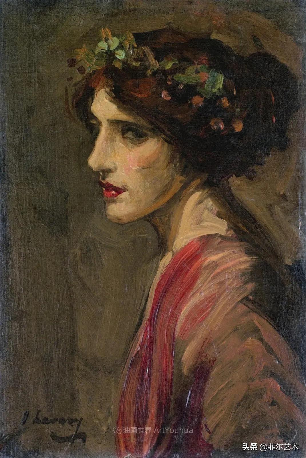 爱尔兰画家的风景油画欣赏,胡安米罗油画作品欣赏