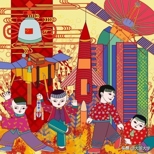 大连大学美术学院学生作品入选“第十三届全国美术作品展览”