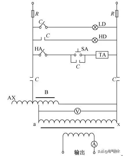 电子式电流互感器实物接线图,基于电流互感器的检测电路设计