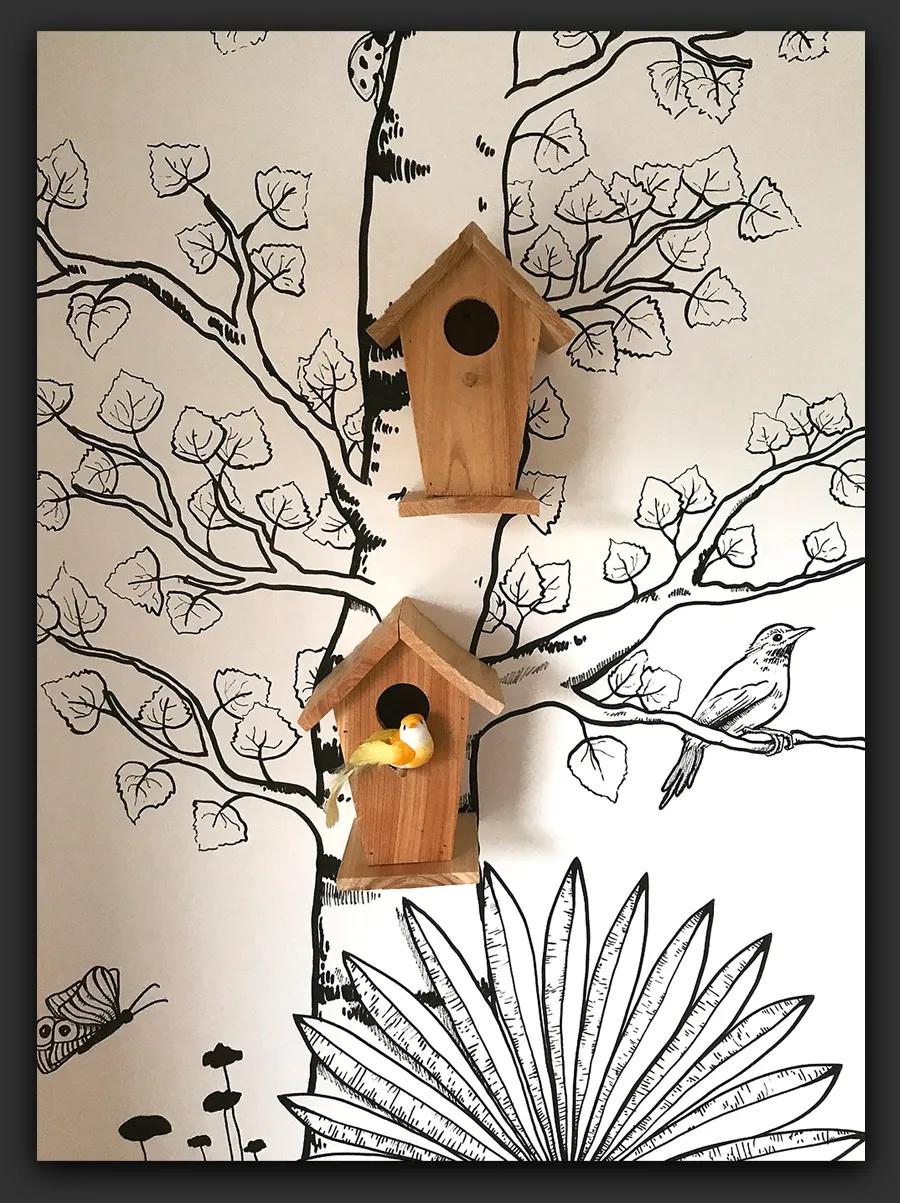 凹凸不平墙面用什么记号笔,墙面艺术设计作品