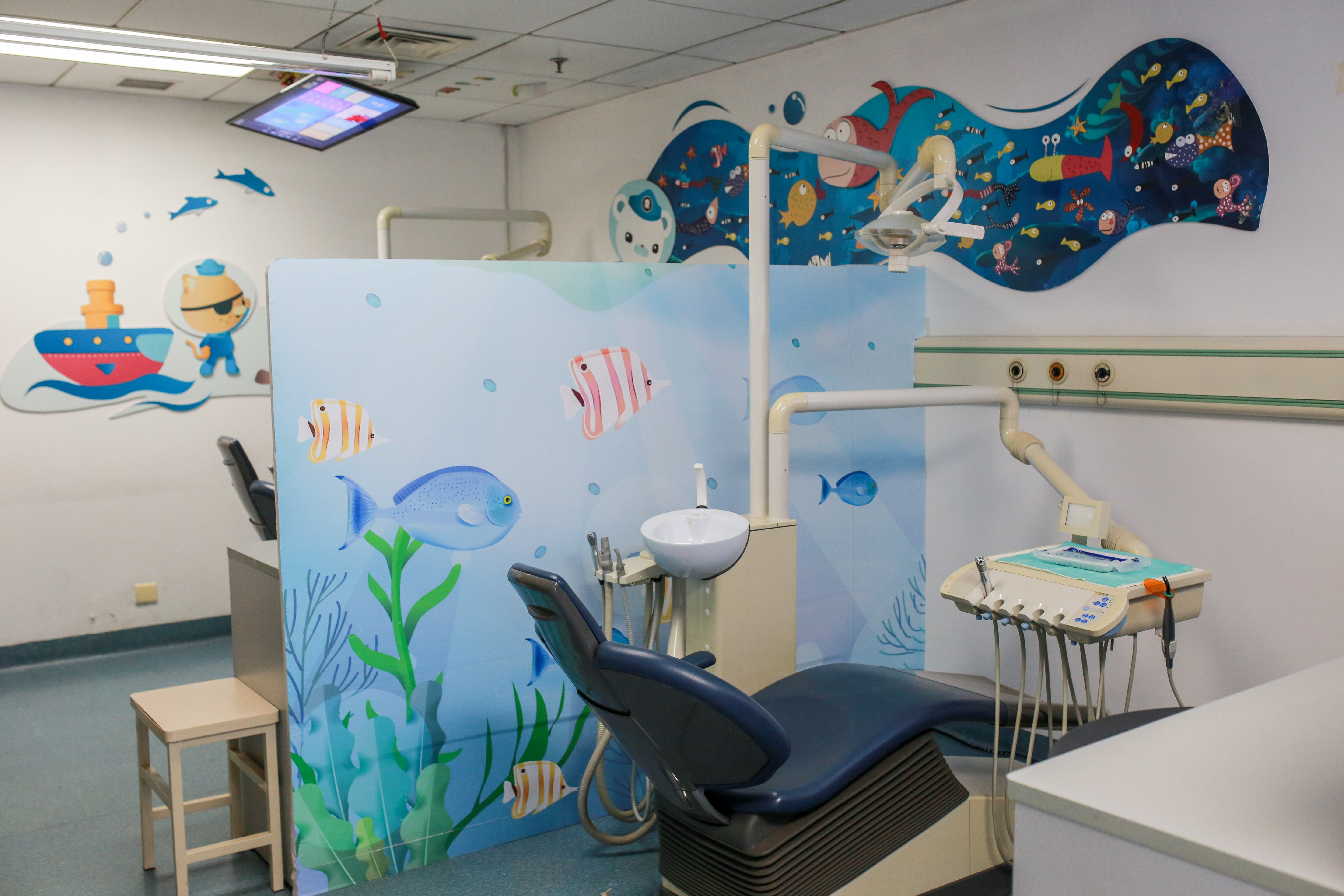 全麻下儿童龋齿修复,小孩蛀牙全麻