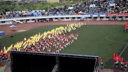 江南大学运动会开幕式走秀,江南大学22届运动会开幕式