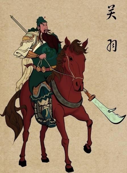 三国十大武圣关羽排名,关羽在三国演义中的个人经历