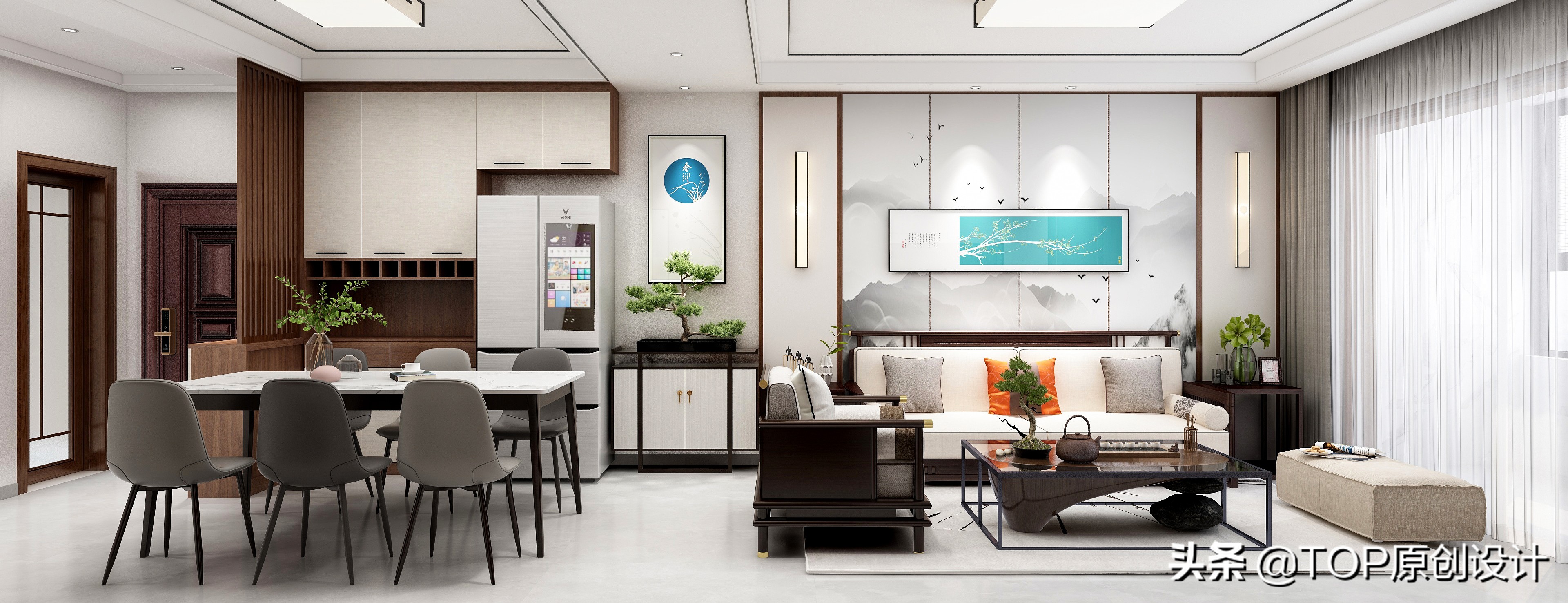 房屋装修冰箱没地方放,脑子进水了才去买房