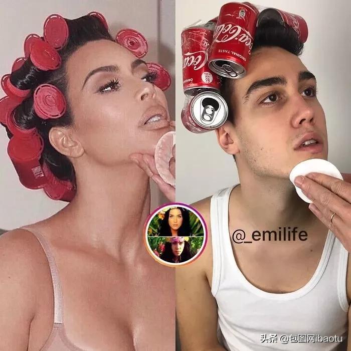 小哥cos垃圾袋,垃圾袋小哥cos