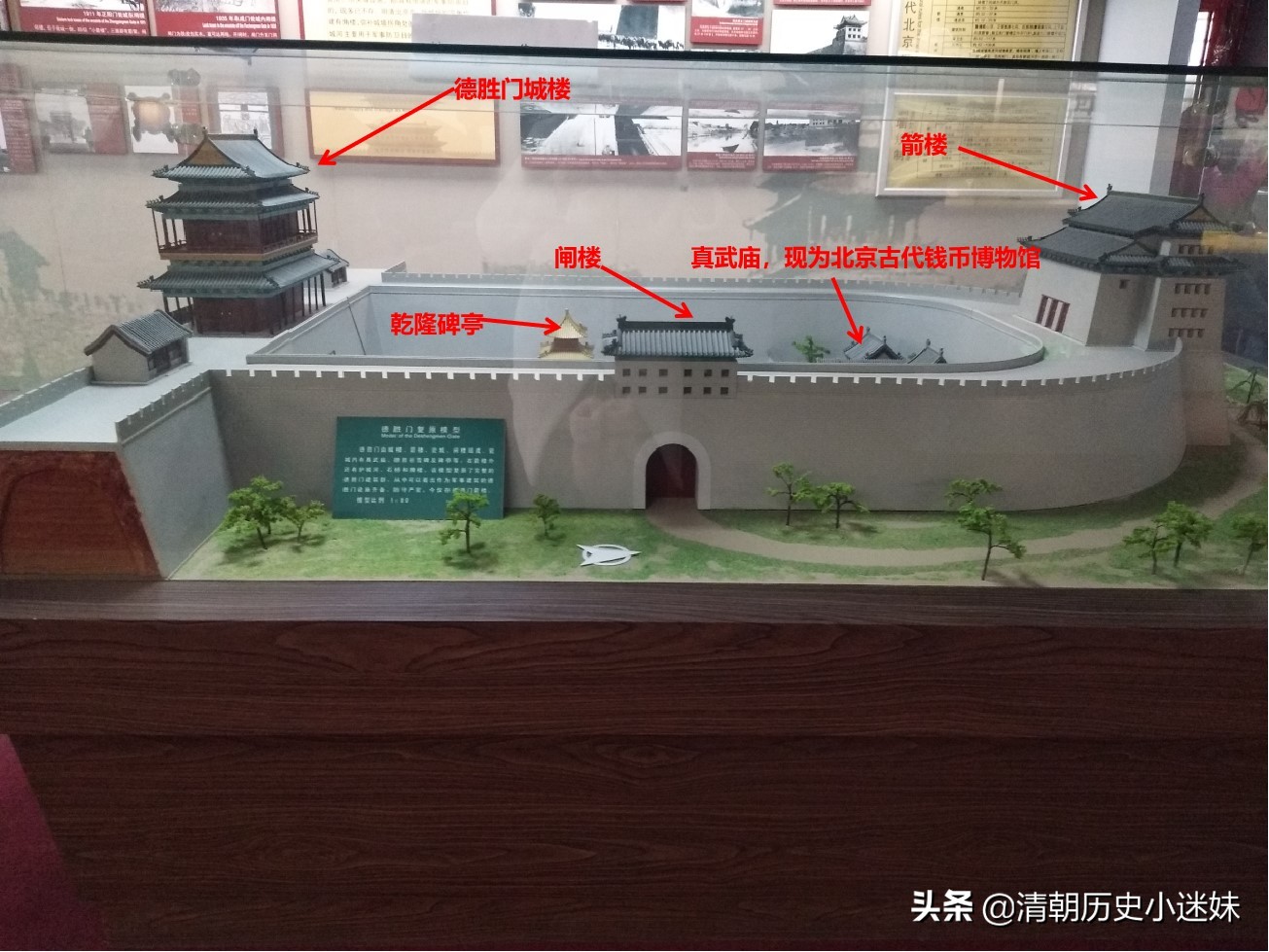 老北京内城九门之二德胜门,老北京内城九门之二德胜门组图