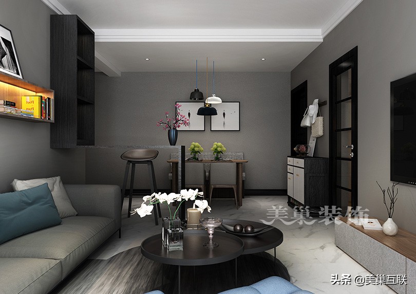 郑州3室2厅装修图片,郑州10万装修两室一厅