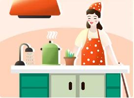 厨房墙壁有油烟味怎么办,装修厨房减少油烟味