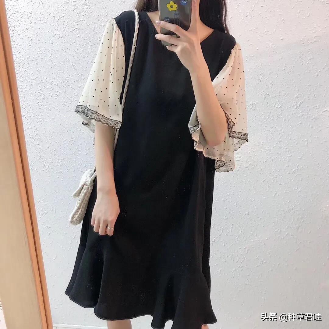 蓝色系的夏季穿搭,夏季高品质甜酷风穿搭