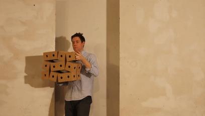 用折纸做多变魔方,用折纸叠的变形魔方