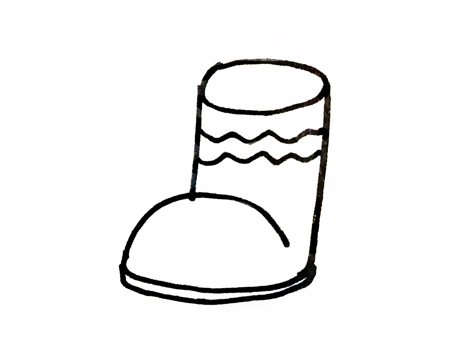 鞋简笔画又简单又漂亮,各种各样的鞋简笔画