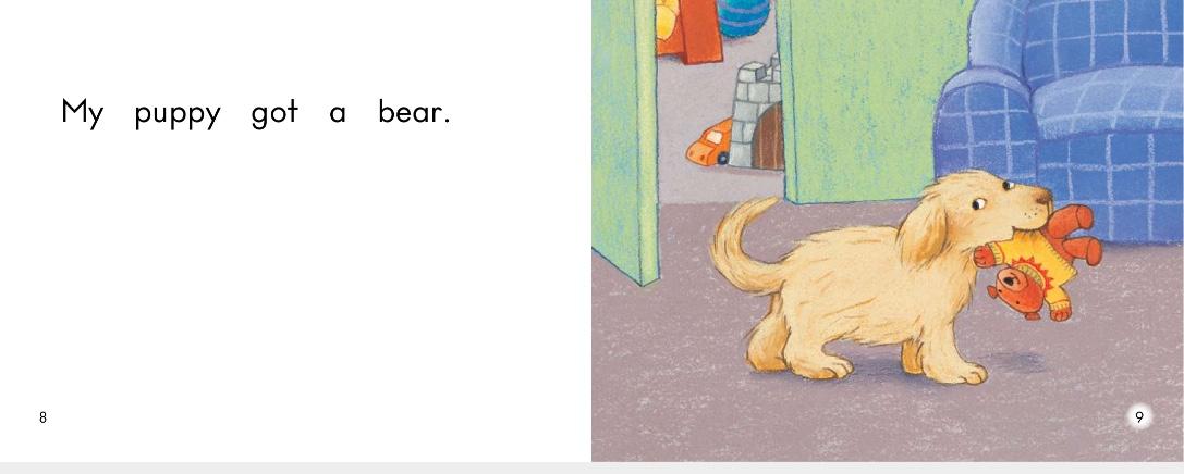 小狗咬伤牛奶兔绘本,狗咬伤的绘本故事