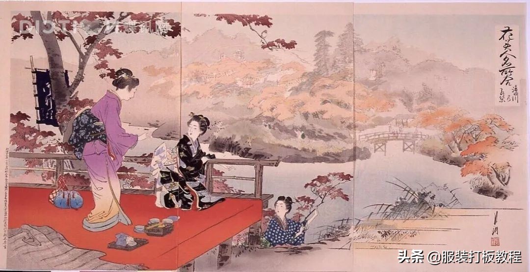 服装设计纹样款式图,服装设计潮流穿搭流行趋势