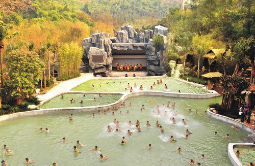 重庆温泉氡温泉,重庆天赐温泉是天然的吗