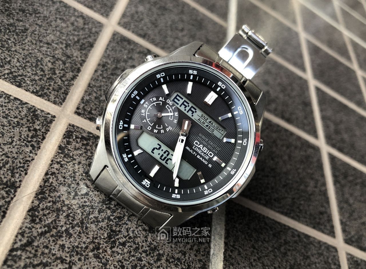 卡西欧双显电波表,卡西欧ocws100系列光动能