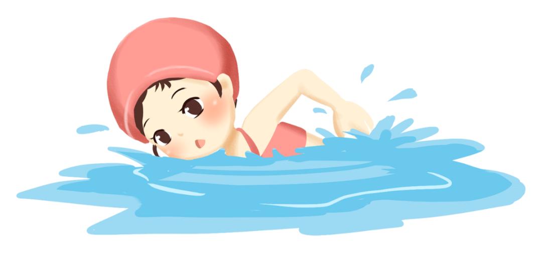 夏日炎炎游泳,炎炎夏日露天游泳池