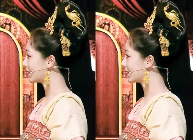 央视镜头下的杨紫文成公主,杨紫文成公主上热搜场面