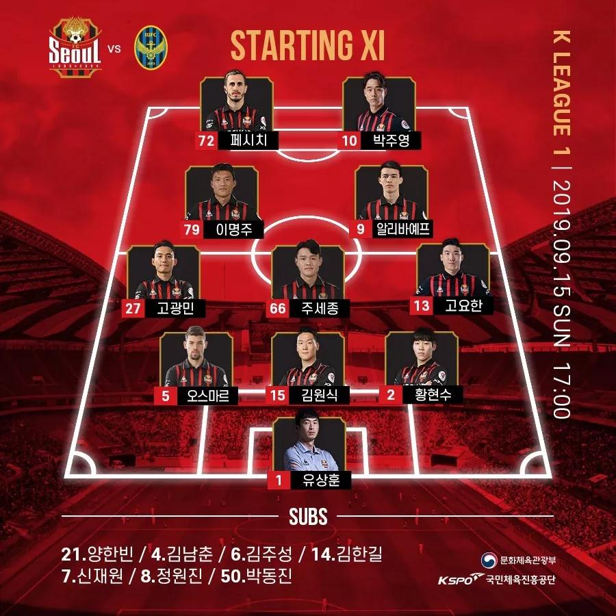 2018韩国k1联赛季后赛,2019韩国k1联赛综述第二十九轮