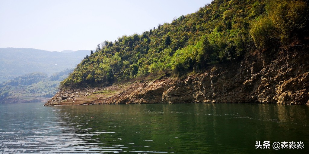 恩施清江大峡谷蝴蝶岩讲解,清江峡谷蝴蝶岩