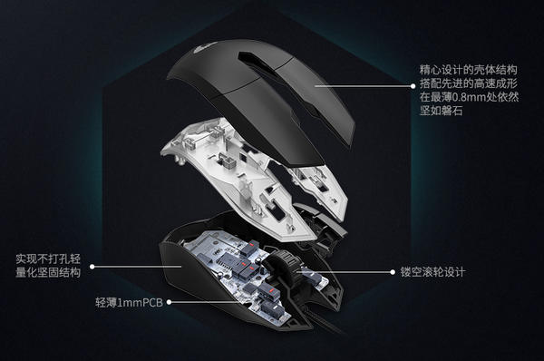 达尔优em910pro无线鼠标,达尔优em910鼠标和雷蛇蝰蛇对比