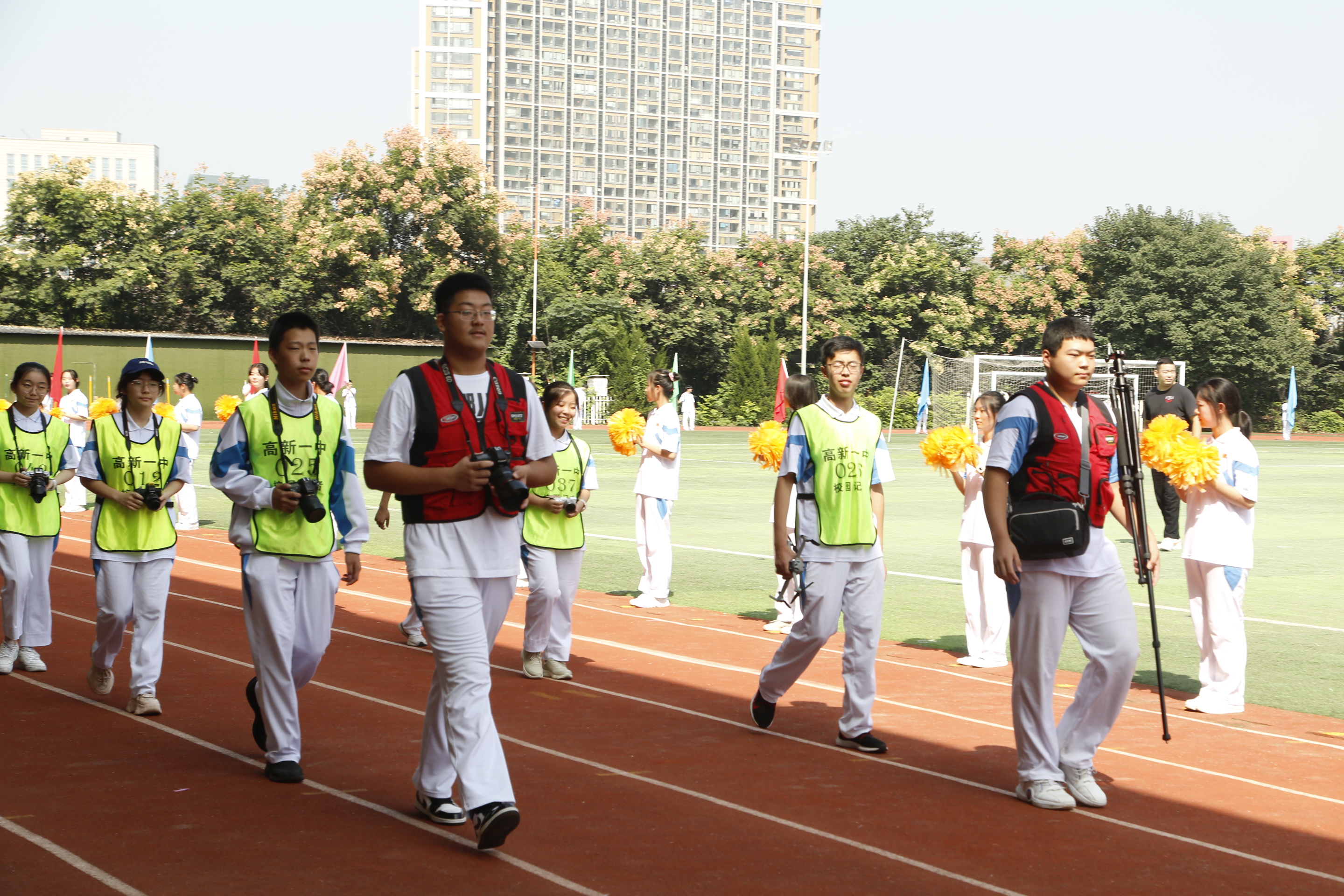 运动有我逐梦不息——记高新一中南校区第25届校运会开幕式