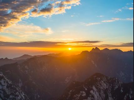 华山免门票爬山,华山免票爬山
