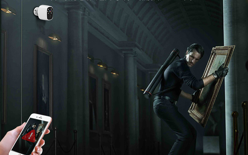 乔安电池摄像头测评,乔安摄像头续航版