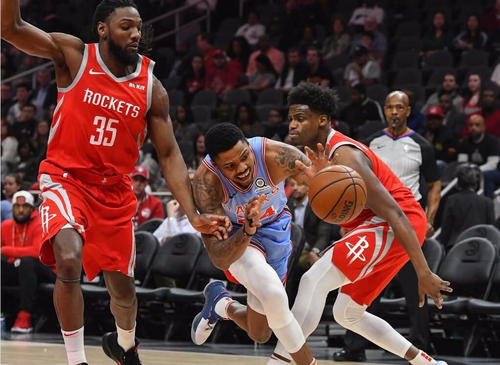 豪斯重回火箭后3分22中,豪斯回归火箭第一场比赛