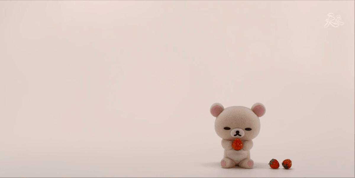 可爱轻松熊视频,轻松熊可爱卖萌视频