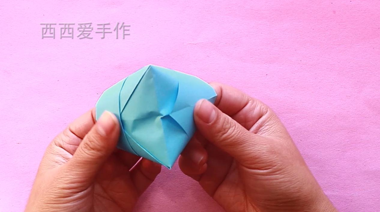 儿童简单折纸手工纸帽,怎样折最简单的棒球帽